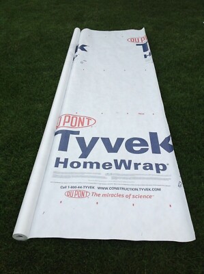 4 X 8 ft. Tyvek HomeWrap Sheet Moisture Barrier Tent Camping Footprint Cloth