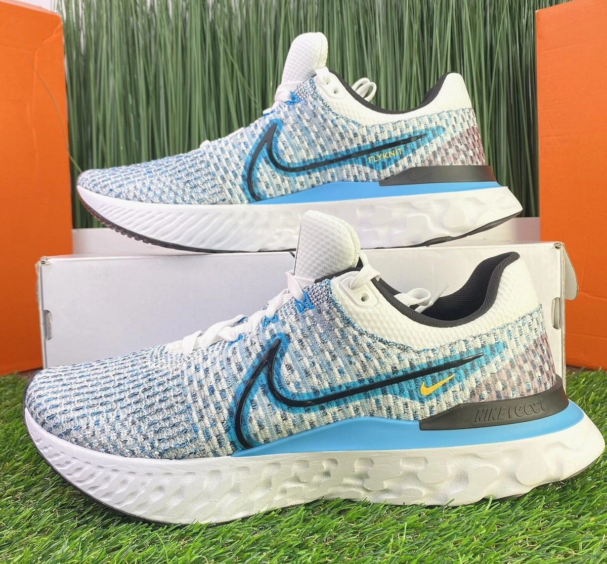 Nike men's flyknit shop running shoes