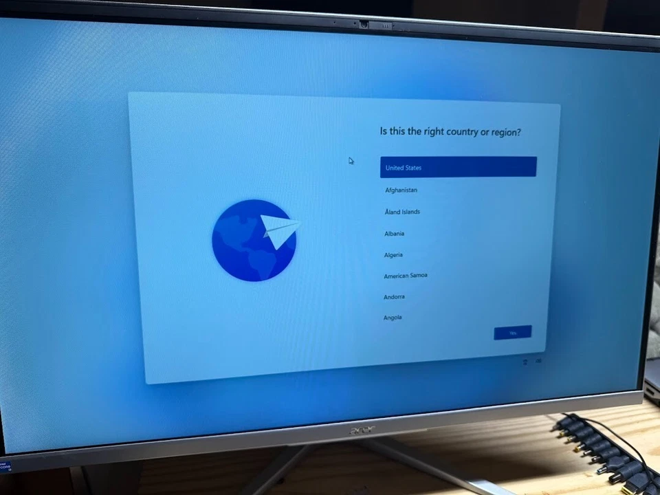 FOR PARTS - Acer Aspire C27-1655 Desktop | 11th Gen i3 | 27" - Image 2 of 4