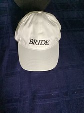 Bride Baseball Cap With Black Lettering NWOT