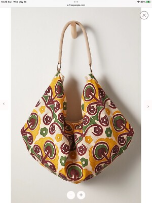 Free People Hypnotized Slouchy Tote NWT $148 retail