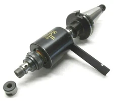 TAPMATIC #0 to 1/4" REVERSIBLE TAPPING HEAD ATTACHMENT w/ CAT40 SHANK - #1A