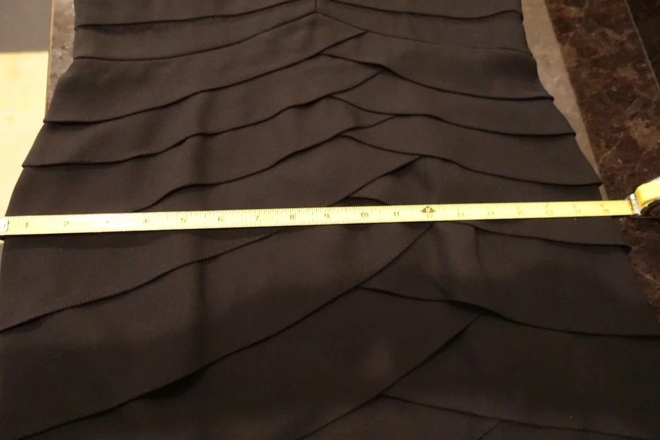 Vestido de cóctel Chetta B negro - Talla 8 Foto 4 de 4