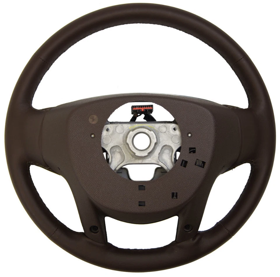 2013-15 Cadillac SRX Steering Wheel Brown Leather New 23484087 23187003 23357776 - Image 4 of 4