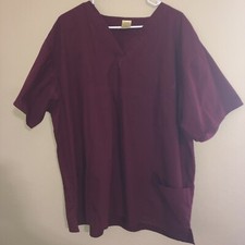 Letap men scrub 2XL Burgundy Good Condition