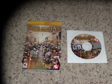 Sid Meier's Civilization IV Warlords PC, 2006 Expansion PC Game with manual