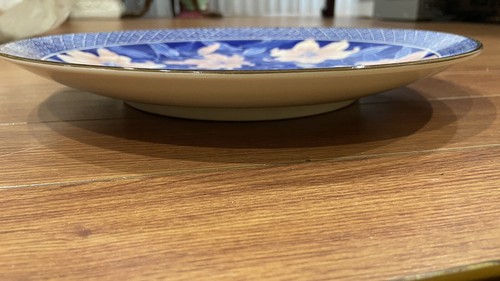 4 Vintage Sun Ceramics Koi Fish /Lily Plates/Bowl with Lotus / Lily Flowers 14" - Picture 15 of 15