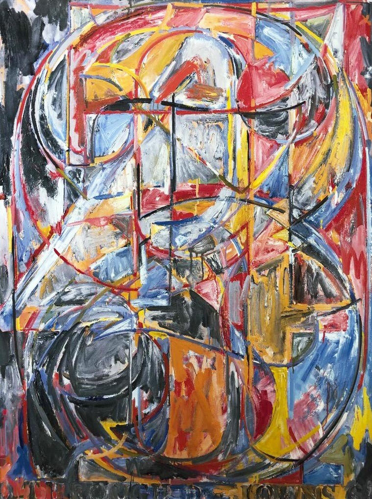 ジャスパー　ジョンズ jasper-johns-figure-9-from-0-9