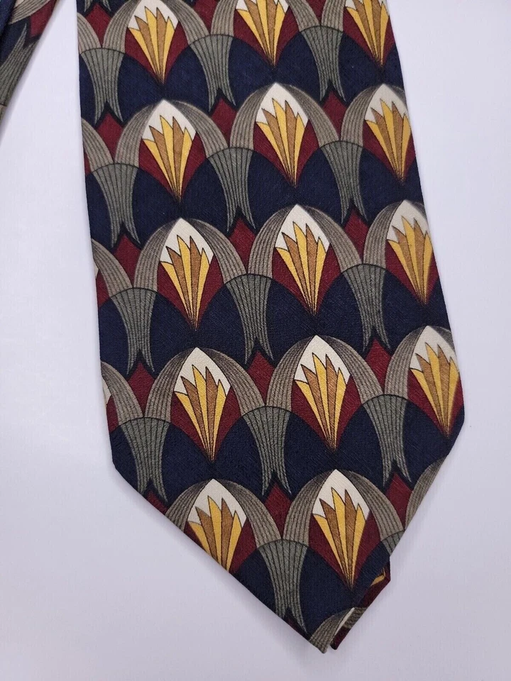 Corbata formal Louis Roth para hombre 58"Lx4"W corbata multicolor  Foto 2 de 4