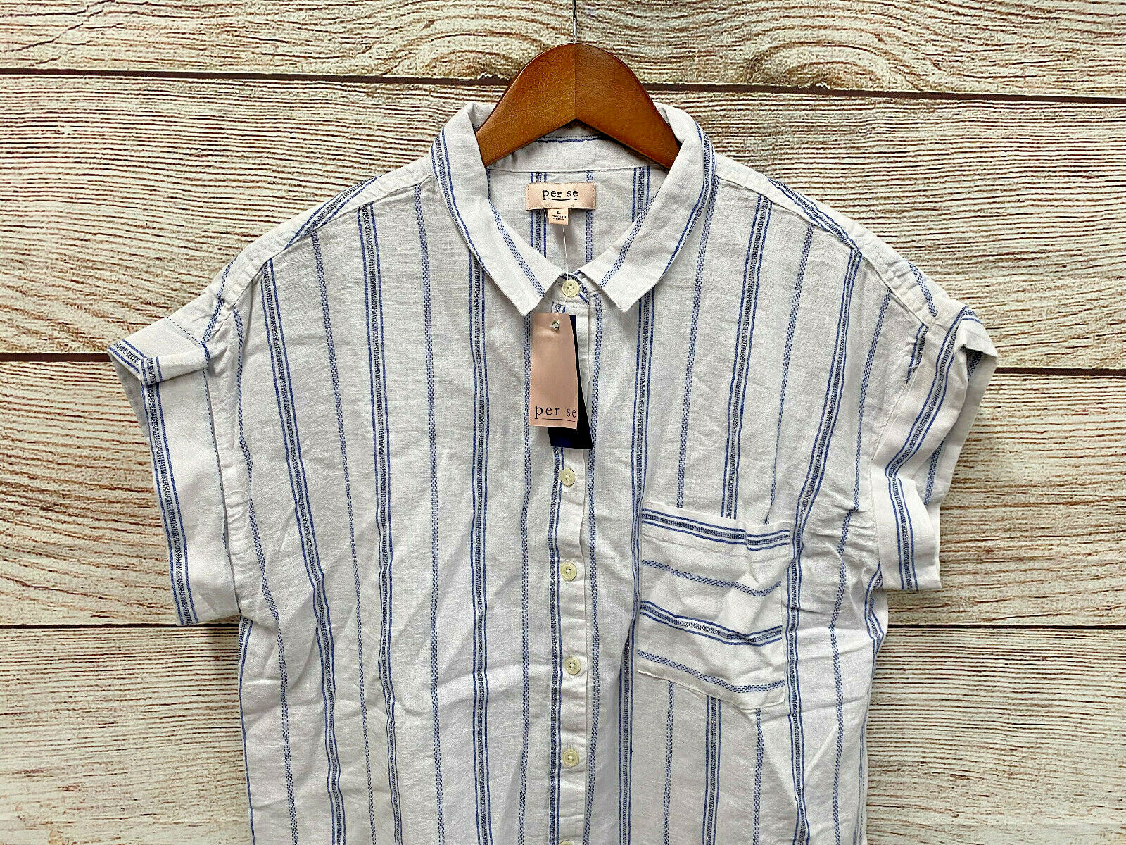 striped linen shirt womens