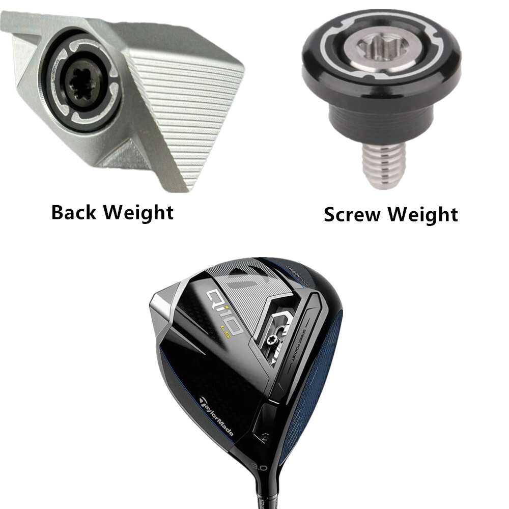 Compatible Fit Taylormade QI10 LS Driver Golf Club Head Back Compatible Fit Taylormade QI10 LS Driver Golf Club Head Back