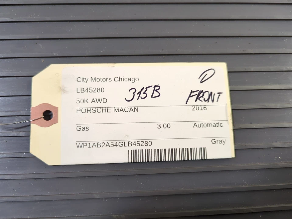 Subchasis delantero Porsche Macan 2015-2018 travesaño marco de base OEM Foto 2 de 4