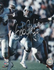 BOB GOLIC  OAKLAND RAIDERS   ACTION SIGNED 8x10