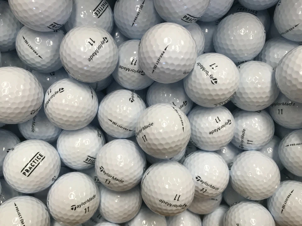 TaylorMade PROJECT (S) PRACTICE Golfbälle - Menge aus Menü auswählen