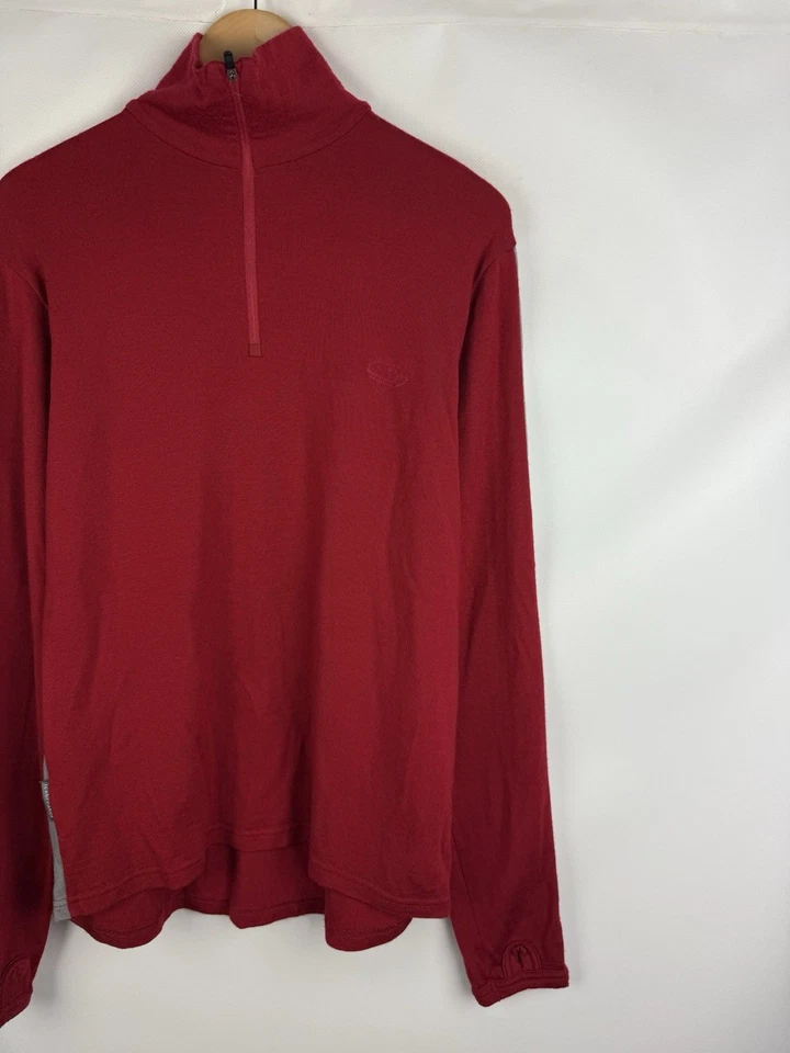 Icebreaker Bodyfit 260 Men’s Merino Wool 1/2 Zip Sweater Pullover Size L  - Image 3 of 4