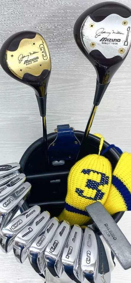 Mizuno Schläger Set 1W 3W 3-9i Pw Sw PT 12-teilig RH Graphit & Stahl Regular Herren Golf