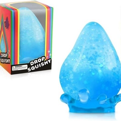 Needoh Dream Drop - Sensory Squeeze Toy w/ Dreamy Smooth Squeeze - 3'' Tall Blue