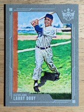 2022 Diamond Kings Gray Frame #140 Larry Doby SP