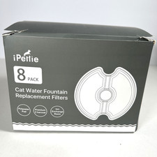 8 Pack Cat Water Fountain Filters New, Sealed Packages for 67oz/2L fountains