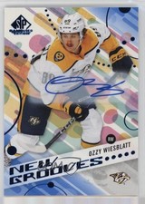 2025-26 Upper Deck SP Game Used New Grooves Ozzy Wiesblatt #NG-16 Auto 11jd