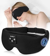 Sleep Mask Bluetooth 5.4 Headphones, Sleep Headphones for Side Sleepers with Ult