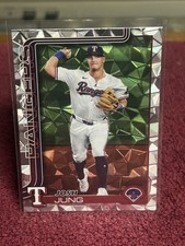2025 Topps Series 1 - Josh Jung #117 Diamante Foil