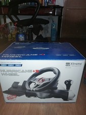 Xtreme Hurricane+ Volante da Corsa per PS4, PS3 e PC - Nero