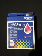 Genuine Brother LC506XXLM Super High Yield Magenta INKvestment Ink Cartridge OEM