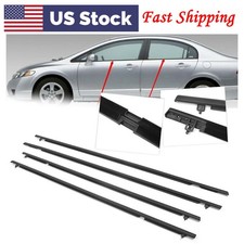 Car Window Trim Moulding Weatherstrip Seal Belt For Honda Civic 2006-2011 2007 Car Window Trim Moulding Weatherstrip Seal Belt For Honda Civic 2006-2011 2007