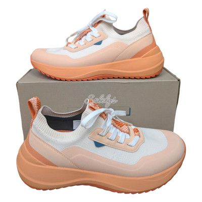 Vessi Stormburst Low Waterproof DymaTex Sneaker Sunstone Orange Womens 10 NEW