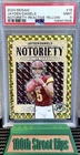 2024 Panini Mosaic Notoriety Jayden Daniels Reactive Yellow PSA 9 55/89 No. 19