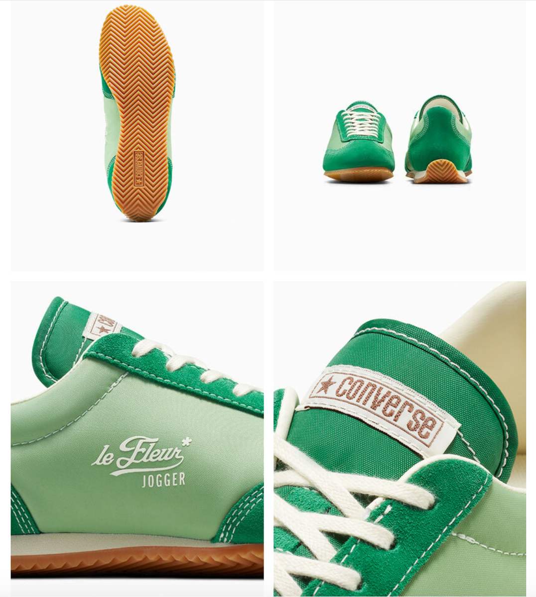 Size 10 - Golf Le Fleur x Converse Coach Jogger Forest Shade for