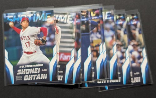Shohei Ohtani - 2024 Topps Japan Edition Shotime (10 Cards - 8 Different)
