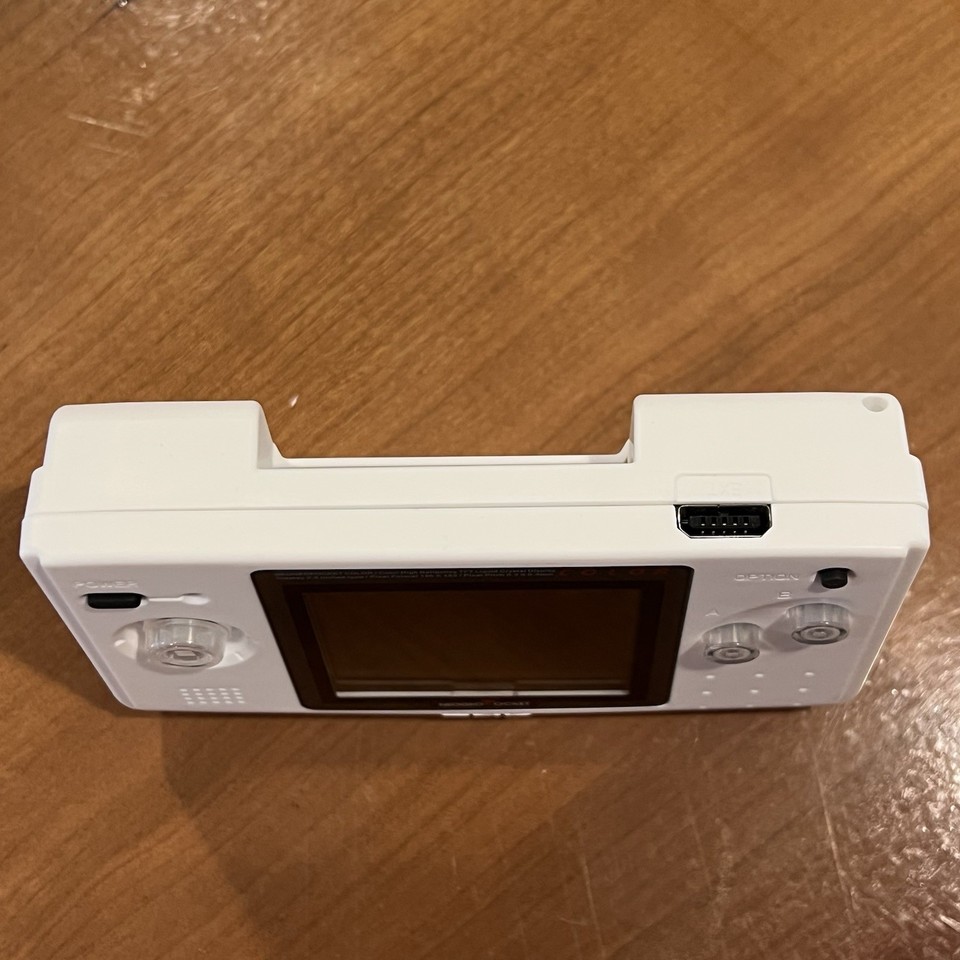 WHITE Neo Geo Pocket Color - Full Size IPS Q5 OSD (New Shell) | eBay