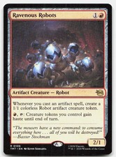 Ravenous Robots 0106 Rare Teenage Mutant Ninja Turtles Magic: The Gathering NM