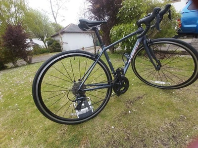 Trek Domane AL 3 56cm Grey Road Bike 700C Aluminium 9 Speed Rim Brake