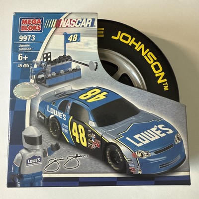 Mega Bloks NASCAR Set #9973   Jimmie Johnson Car   MIB Sealed Collectible Toy