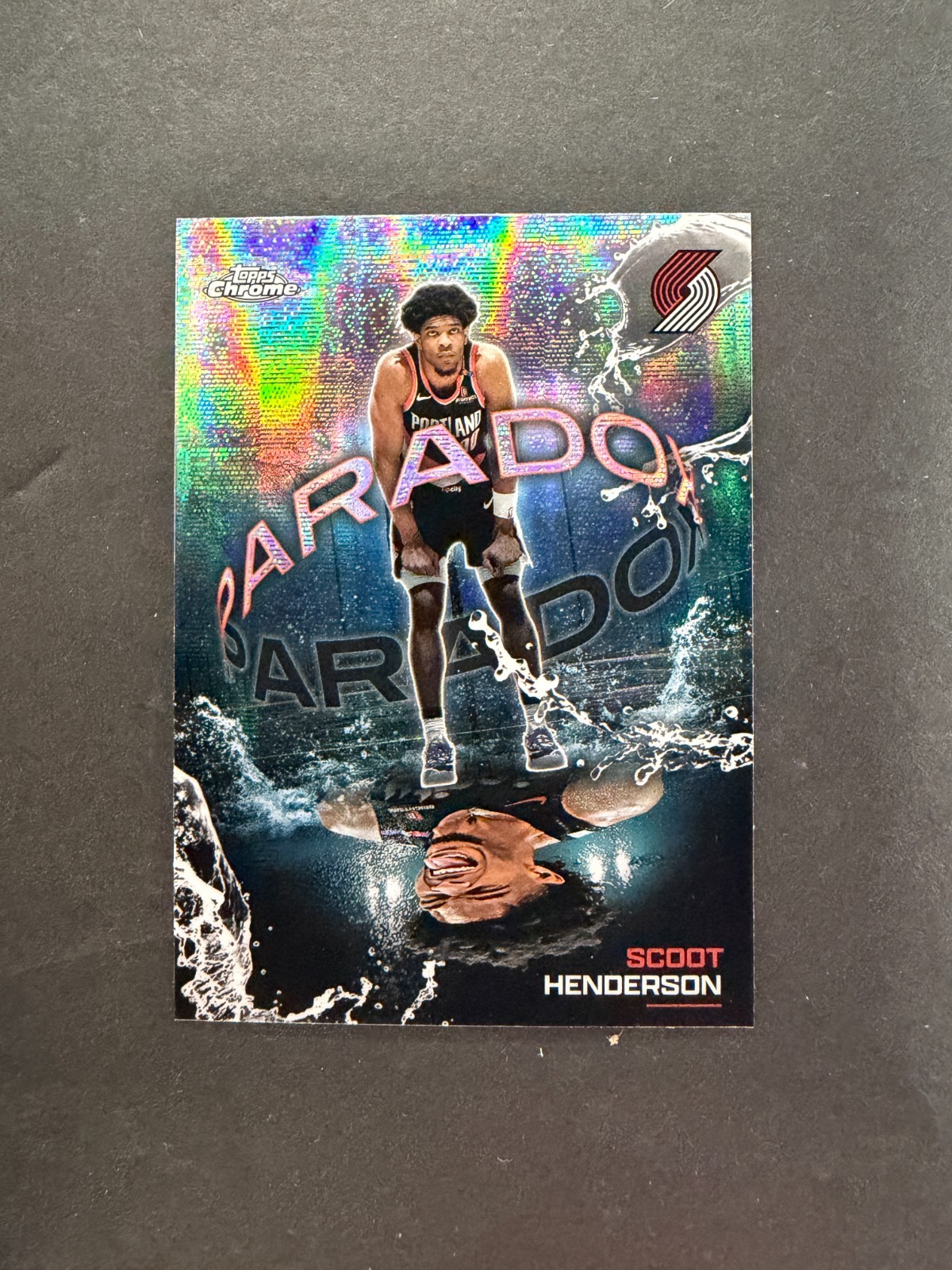 Scoot Henderson 2025-26 Topps Chrome Paradox #PX-19 CASE HIT!