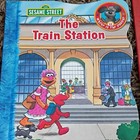 Bendon Sesame Street Board Books Lot Nighty-Night Bubbles Train Station Post Of… — photo 4
