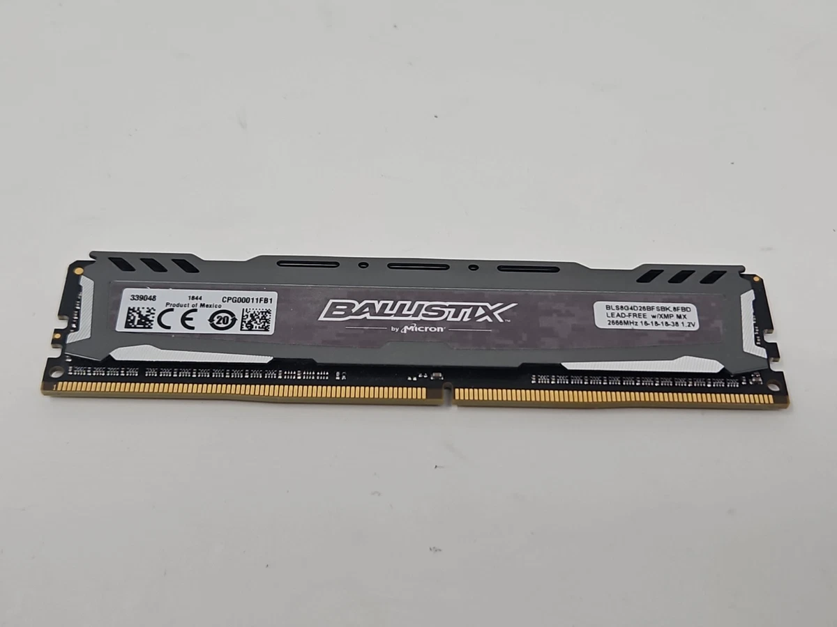 Ballistix PC4-21300 (DDR4-2666) Bus Speed DDR4 SDRAM Memory (RAM