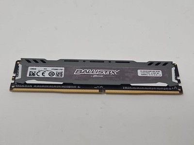 Micron Ballistix Sport LT 8GB DDR4 RAM 2666MHz BLS8G4D26BFSBK.8FD PC4-21300 CL16