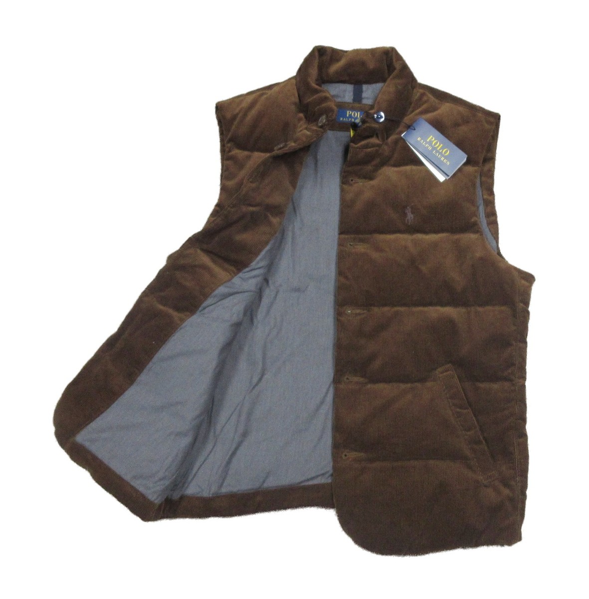 Polo Ralph Lauren Men's Brown The Wynton Corduroy Vest XL | eBay Polo Ralph Lauren Men's Brown The Wynton Corduroy Vest XL | eBay