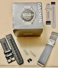Garmin Venu 4 45mm Silver GPS Mint! Comes In Bundle 3 Xtra Bands, 2 Pins, Plugs