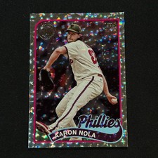 2024 Topps Series 2 - 1989 Topps Baseball Mega Box Foilboard Aaron Nola #89B2-28