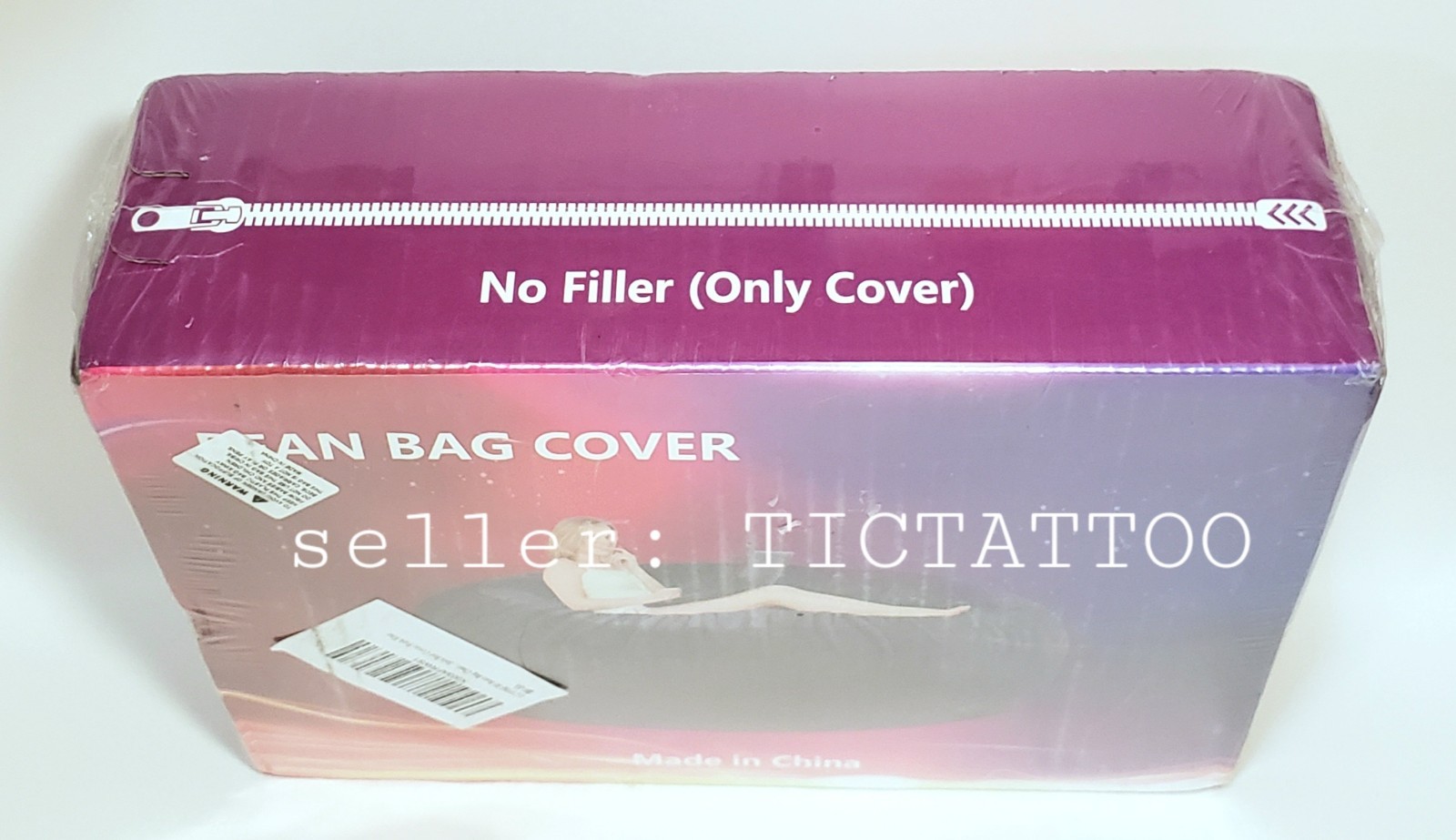 🔥 5' BEAN BAG COVER Big Huge Giant Chair Fluffy Soft DARK BLUE Cover Only NEW