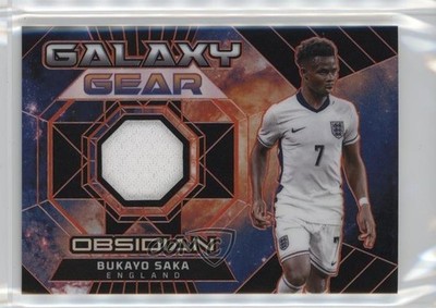 2024-25 Panini Obsidian Galaxy Gear Electric Etch Orange 66/99 Bukayo Saka 1se7