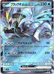 Black Kyurem ex 011/064 Paradise Dragona Holo Double Rare