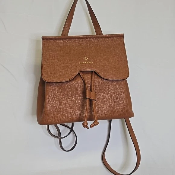 Nanette Lepore Arabelle Convertible Backpack, Cognac/Brown - Image 2 of 4