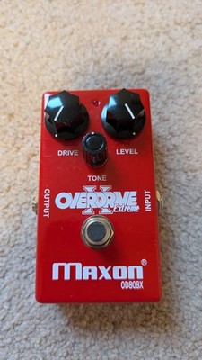 Maxon OD808X Overdrive Extreme Gitarren-Effekt-Pedal - Tube Screamer
