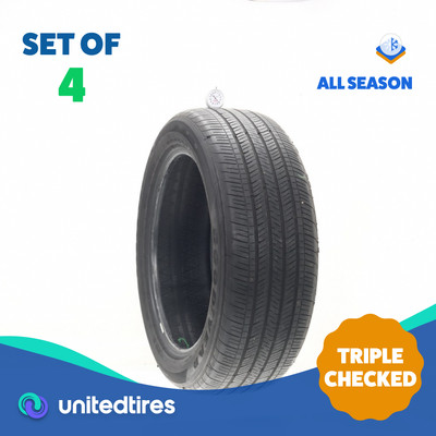 Set of (4) Used 235/55R20 Goodyear Eagle Touring 102V - 5-7/32 (12C66)
